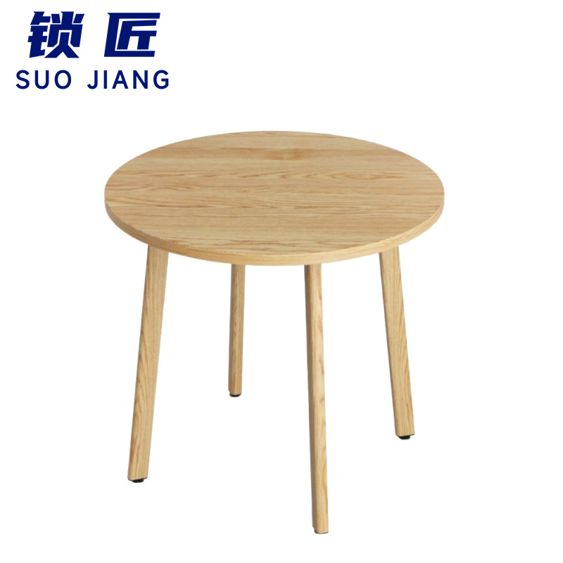 锁匠 圆桌茶几 L800*W800*H750 张高清大图