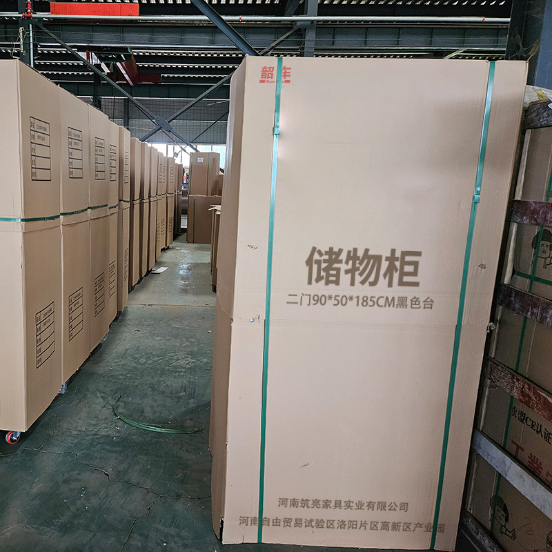 韶车更衣柜储物柜二门90*50*185cm黑色台高清大图