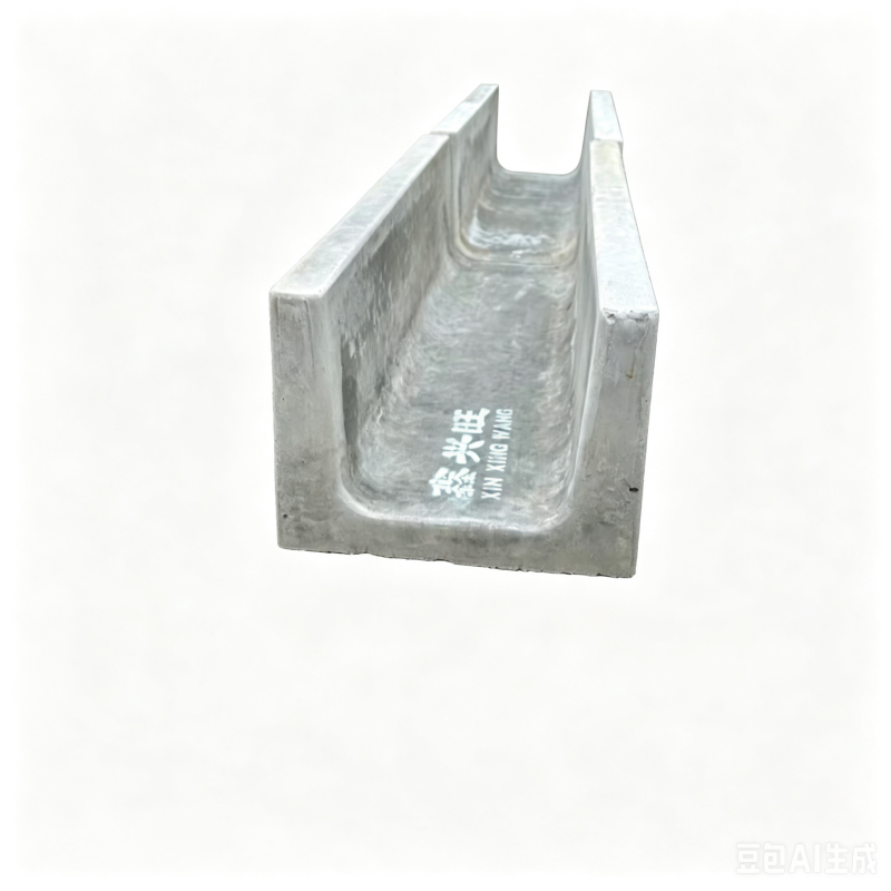 鑫兴旺水泥电缆槽120*120*1000mm/米高清大图