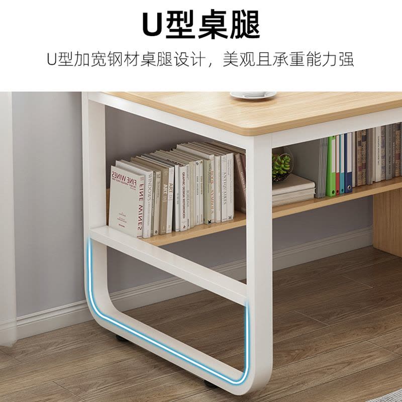 书桌学习桌学生家用写字电脑桌台式工作台卧室简易带抽屉办公桌子图片