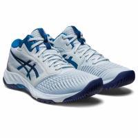 亚瑟士(ASICS)排球鞋男子专业缓震耐磨快移响应训练运动鞋浅蓝色