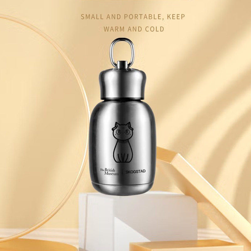 SKOGSTAD SKD—D1005 大英联名真空杯(安德森猫)260mL高清大图