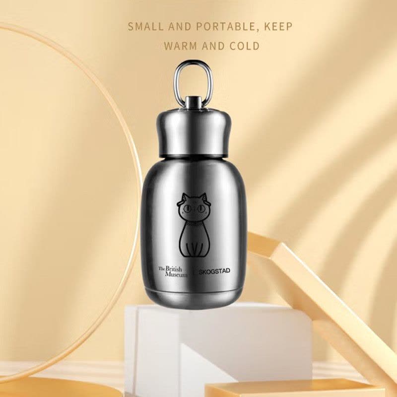 SKOGSTAD SKD—D1005 大英联名真空杯(安德森猫)260mL图片