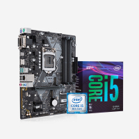 Intel/英特尔 酷睿i5 8500搭华硕B360M-A主板套装 八代CPU主板套装 游戏主板