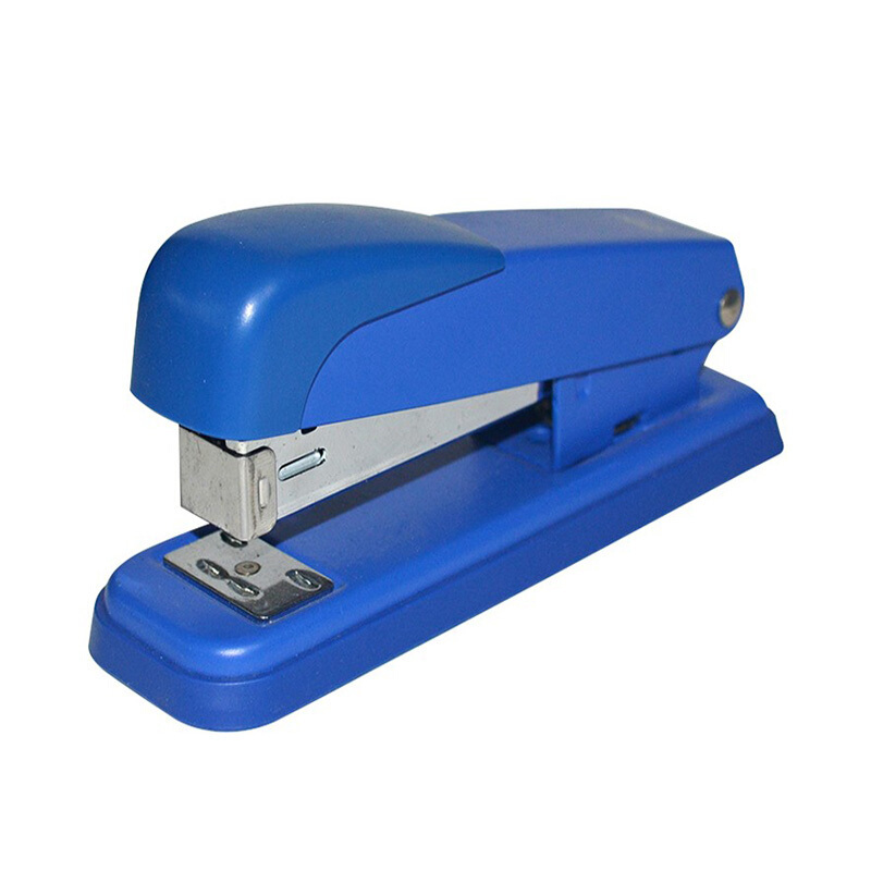 得力0309订书机蓝色单台装j