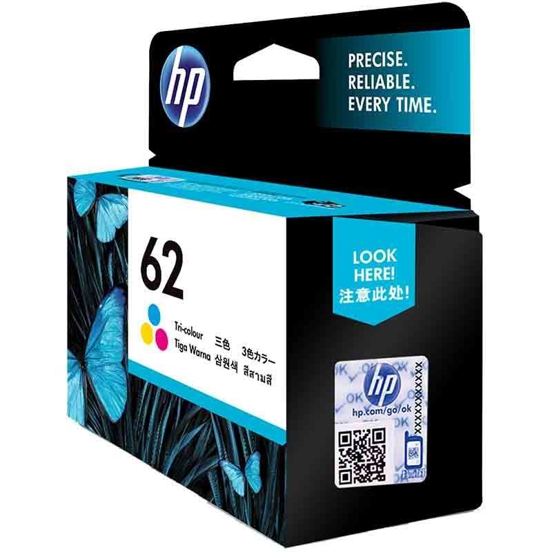 惠普(HP)C2P06AA 62 彩色墨盒(墨盒/墨水) (适用 HP OfficeJet 200/258)