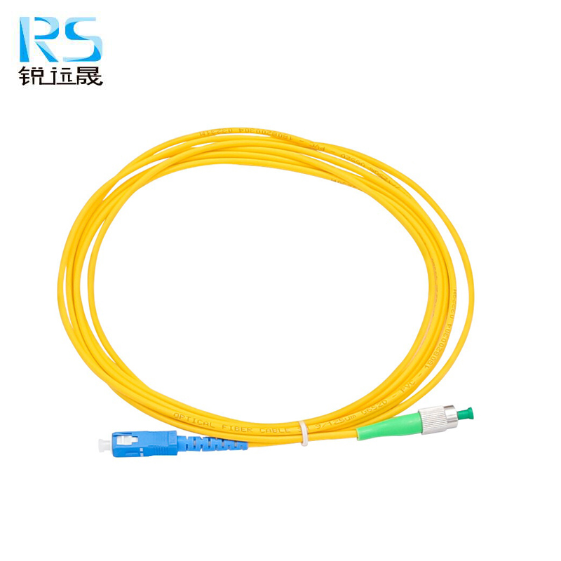 锐远晟 单模光纤尾纤SC/PC-FC/APC-5m 10根/包高清大图