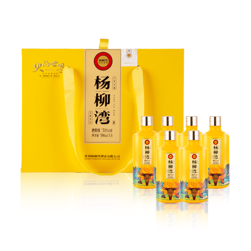 杨柳湾酒·火的世界 53度酱香型白酒 500ml 1瓶 单位:瓶 6瓶起送