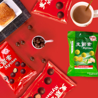 梁丰 麦丽素原味抹茶酸奶芝士多口味8袋490g 经典怀旧零食巧克力