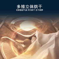西门子 全新无界系列10公斤洗烘一体机全自动变频滚筒洗衣机家用 蒸气护理 专业羊毛洗 支持国家补贴 WN52E1U80W