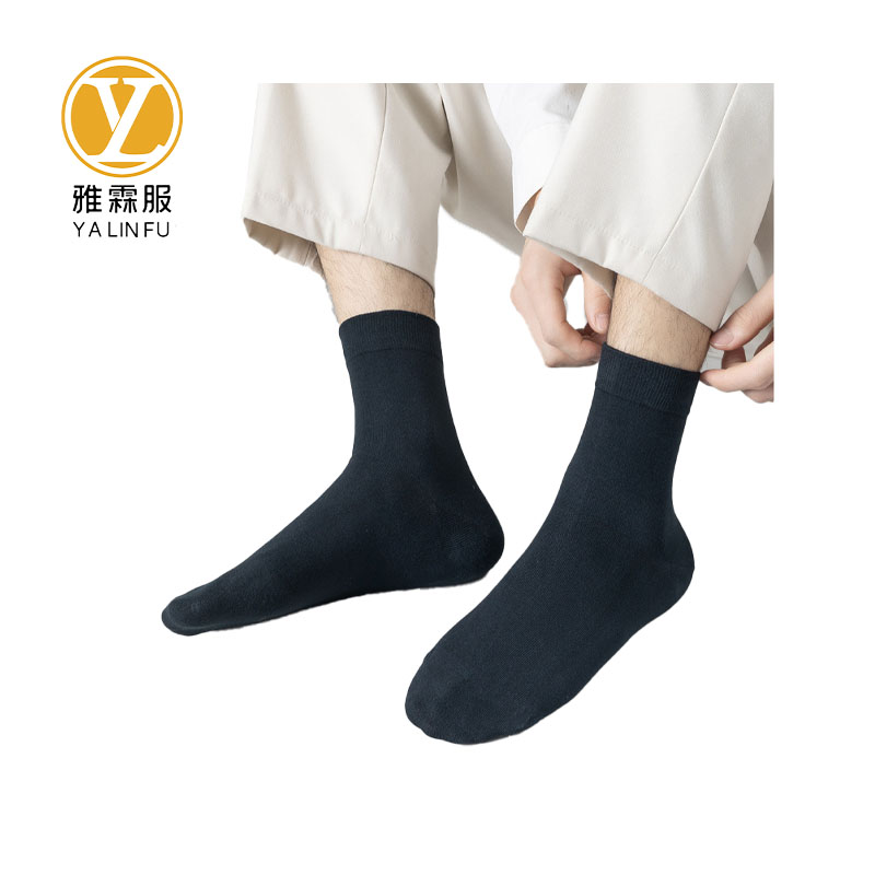 雅霖服 纯棉袜子YLFWZ10409 双高清大图