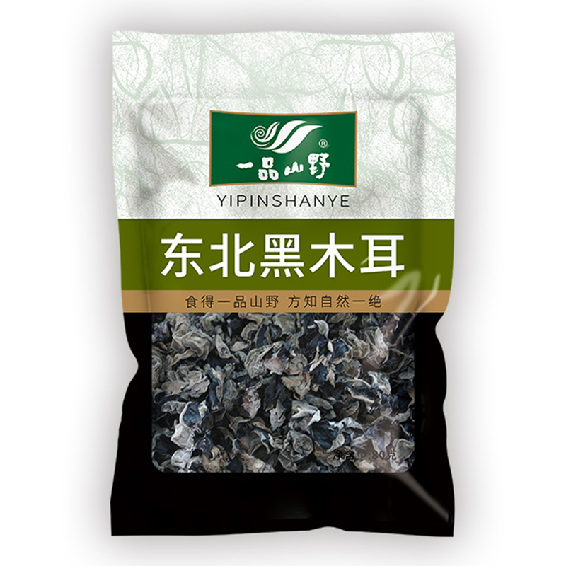 一品山野东北黑木耳80g