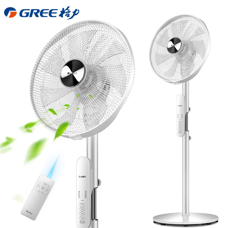 格力（GREE)FD-4042bg7-WG家用智能定时7叶落地扇风扇 办公室静音节能电风扇