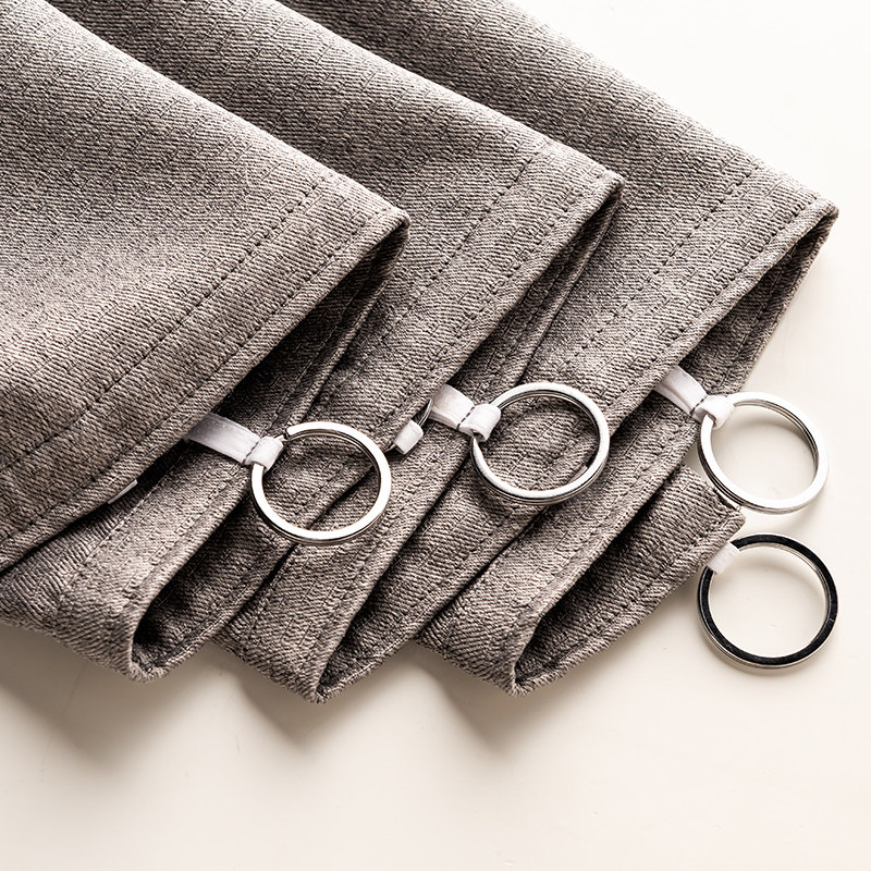 采馨定制窗帘2026新款卧室办公室挡帘现代简约免打孔遮光帘高清大图