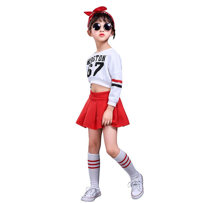 六一儿童啦啦队拉拉操演出服爵士舞卡路里舞蹈表演服幼儿园服