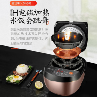 苏泊尔(SUPOR) IH电磁智能电饭锅 5L SF50HC735 精铁球釜内胆电饭煲预约定时 柴火饭