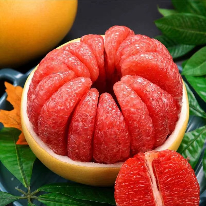 柚子福建红心蜜柚5斤新鲜水果应当季大红肉柚子三红密柚琯溪蜜柚
