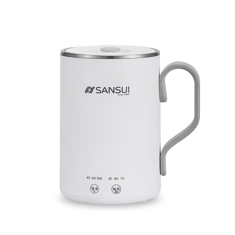 山水 多功能电热水壶杯 SDR-036B2/YSB-001 白色