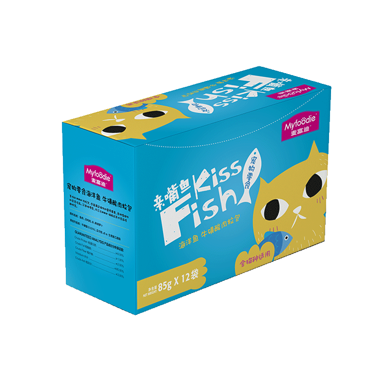 麦富迪猫罐头零食猫湿粮肉粒包营养增肥发腮成幼猫条罐头亲嘴鱼系列湿粮85g*12图片