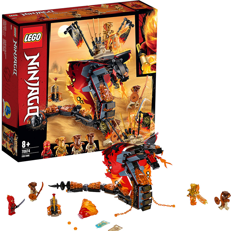 LEGO乐高 Ninjago幻影忍者系列 烈焰威龙70674 积木玩具高清大图