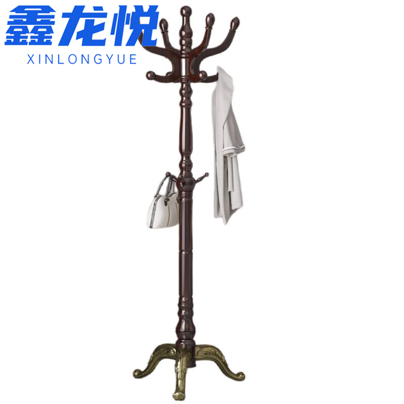 鑫龙悦 挂衣架实木 个