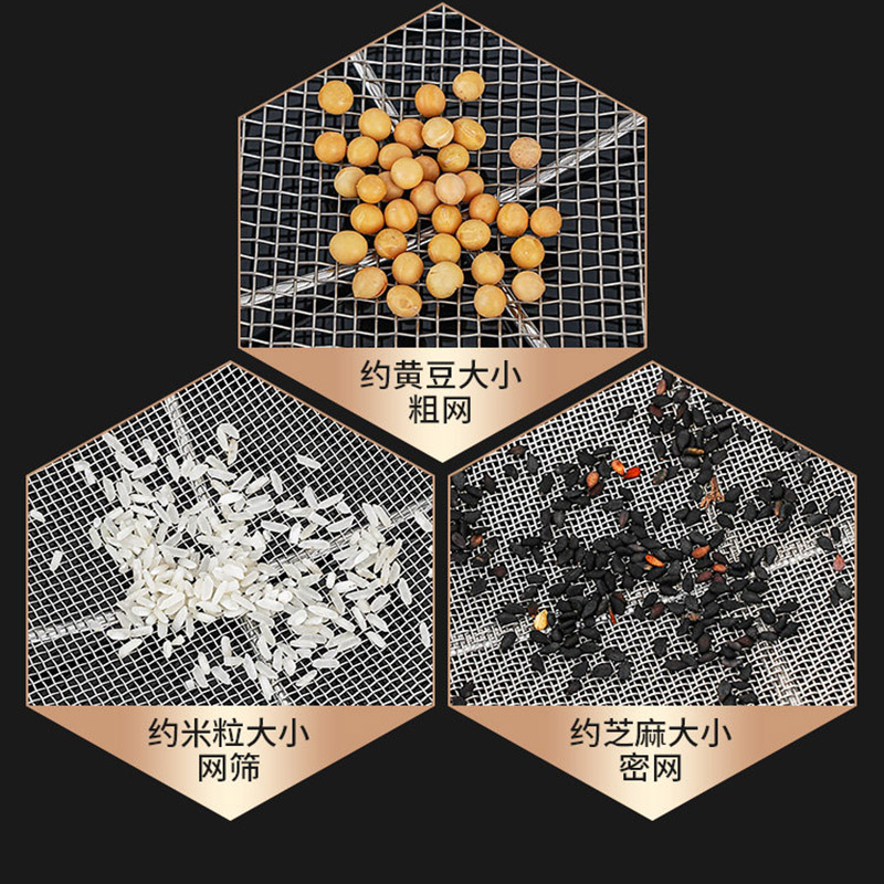 316不锈钢大漏勺商用厨房过滤网油炸密漏网捞面捞勺捞篱笊篱-新[316钢]22CM细网漏勺木柄高清大图