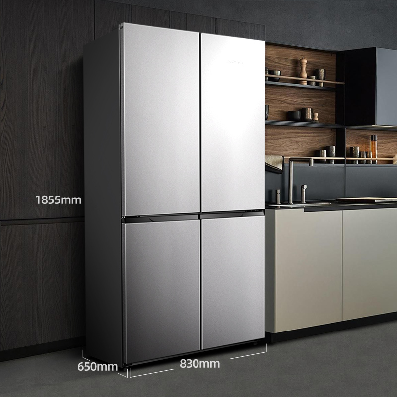 新飞(FRESTEC) 442升 变频冰箱十字对开双开门家用风冷无霜电冰箱BCD-442WK8CT高清大图