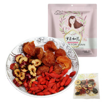 新边界 红枣桂圆枸杞 岁月如花 红枣干桂圆干枣类果干组合300G