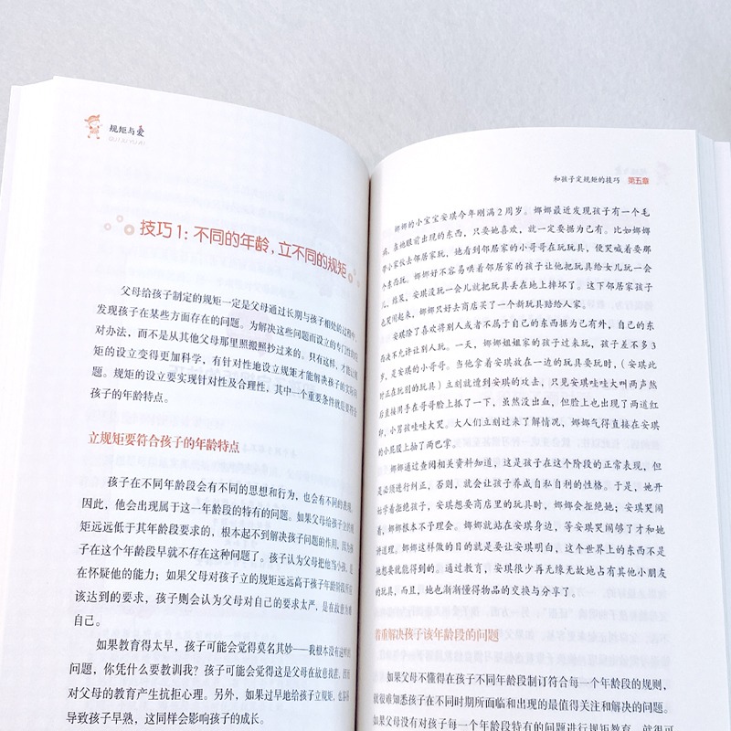 规矩与爱(新) [正版]规矩与爱 如何给孩子定规矩孩子懂规矩守规矩 培养孩子自律自爱规矩和爱家庭教育书籍好父母培养好孩子高清大图