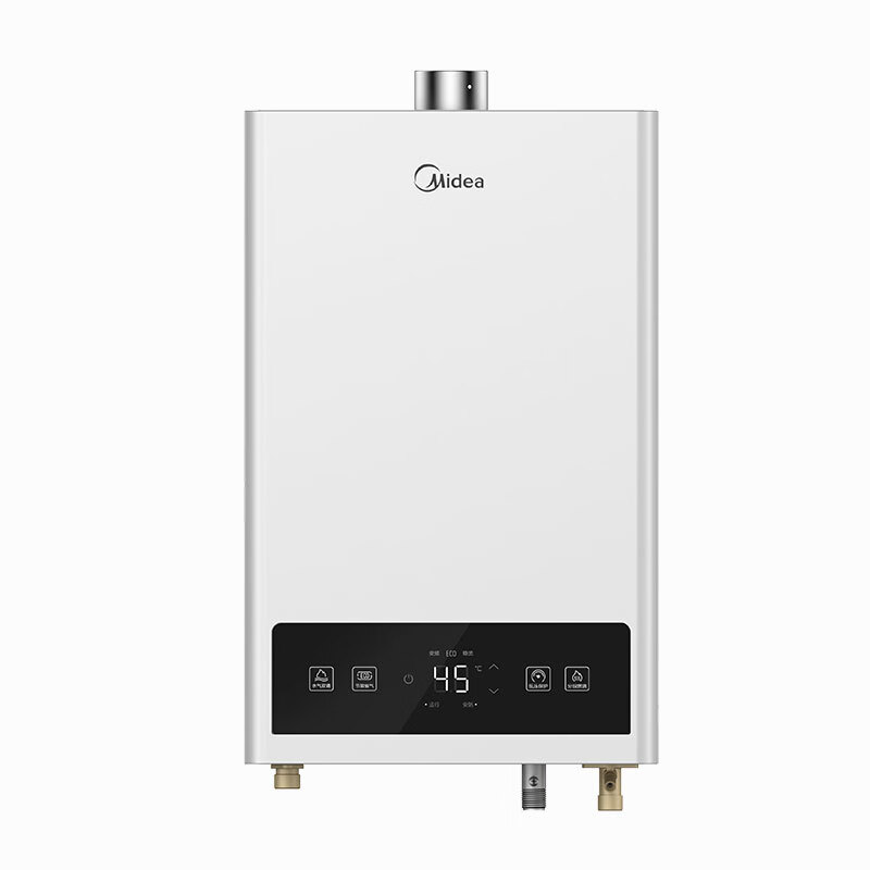 美的(Midea)13L燃气热水器 稳流恒温强排式天然气 低水压可启动高清大屏 JSQ25-13HPC高清大图