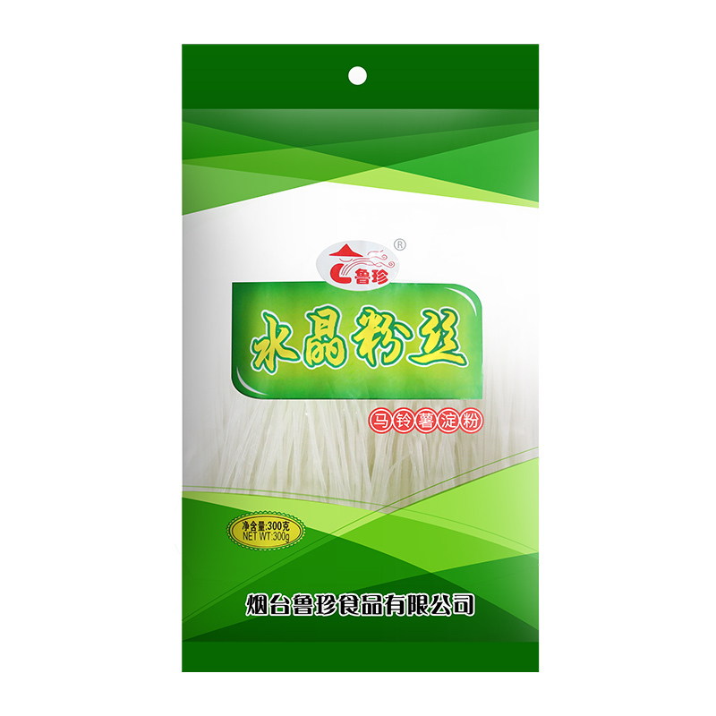 鲁珍 水晶粉丝300gX5袋 马铃薯粉速食火锅粉东北特产土豆细粉条炖肉