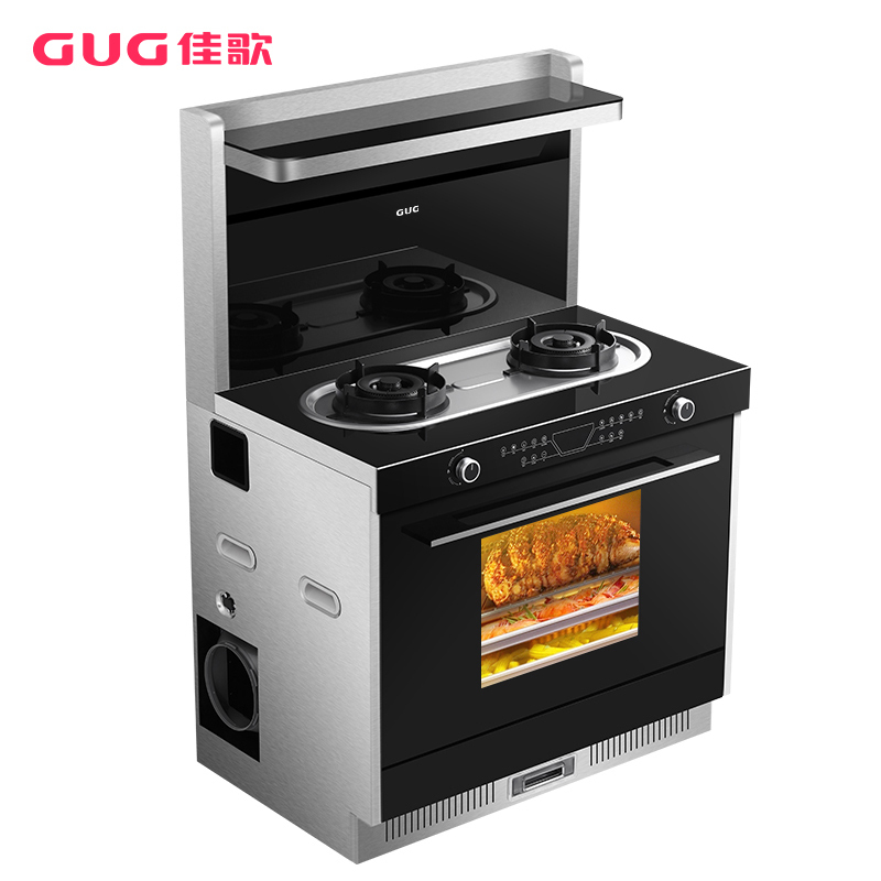 佳歌(GUG)H1ZX集成灶集成一体灶侧吸式抽油烟机灶具蒸箱套装
