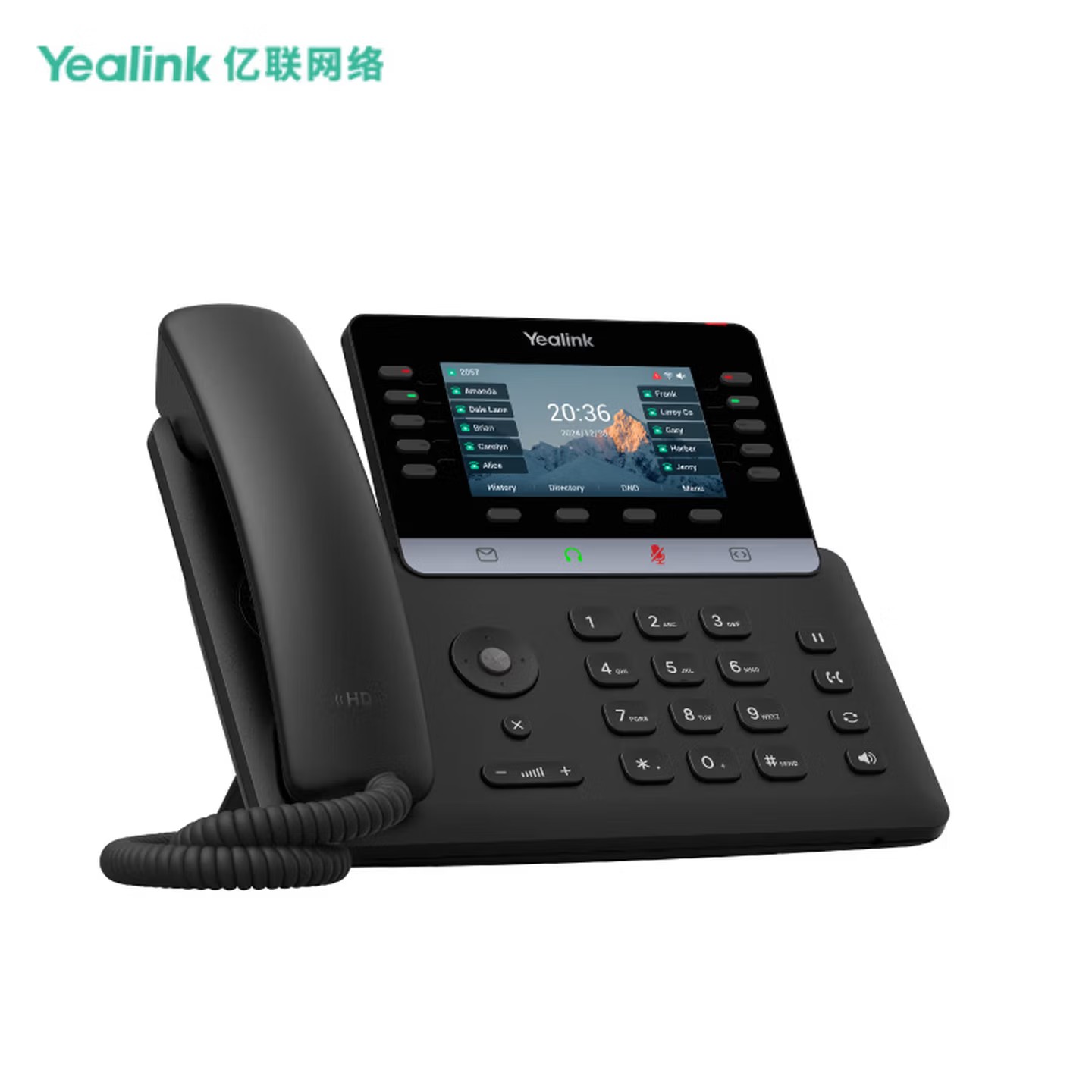 yealink 亿联网络 SIP-T74W彩屏商务话机高清大图