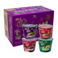统一好劲道桶面 香菇炖鸡面口味12桶 整箱方便面