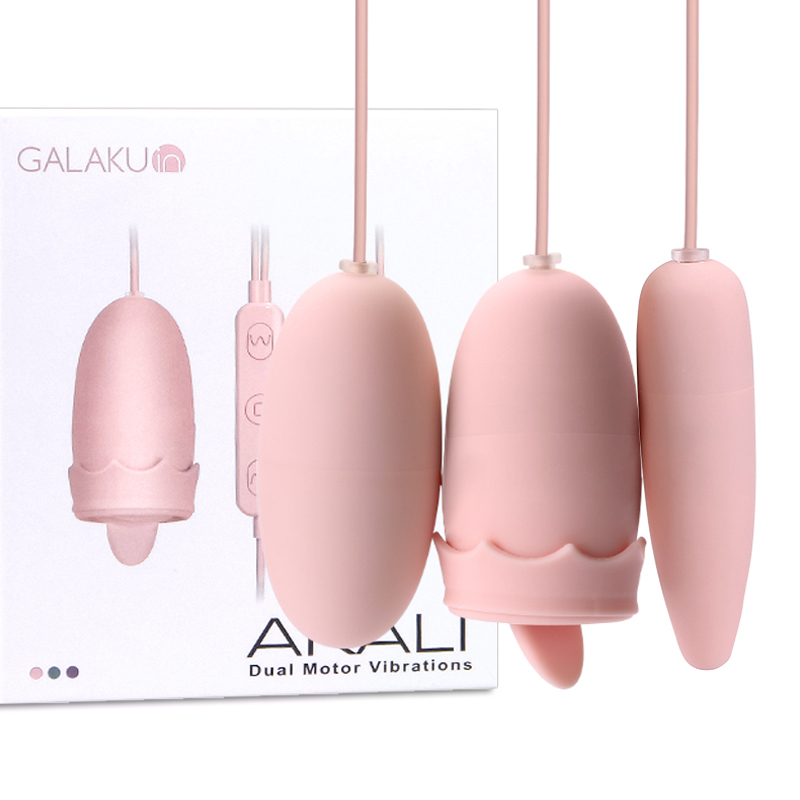 GALAKU阿卡丽三头跳蛋跳跳蛋女用品激情趣用具震动女性性玩具学生自慰器高潮调情不插入
