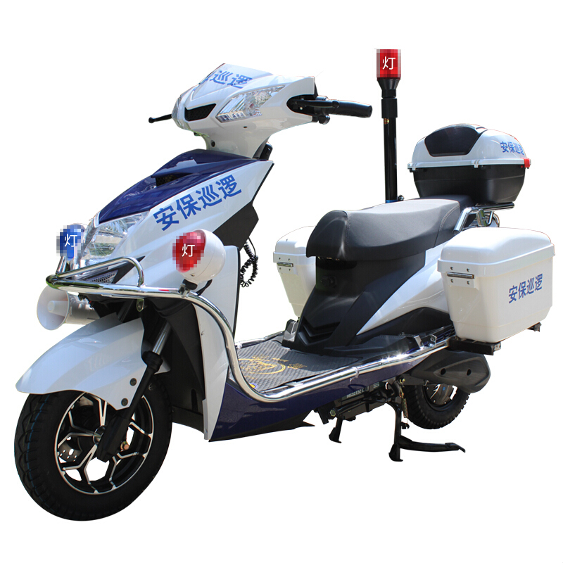 电动车物业巡逻车小区物管园区安保广场电动电瓶车男女通用2轮电动