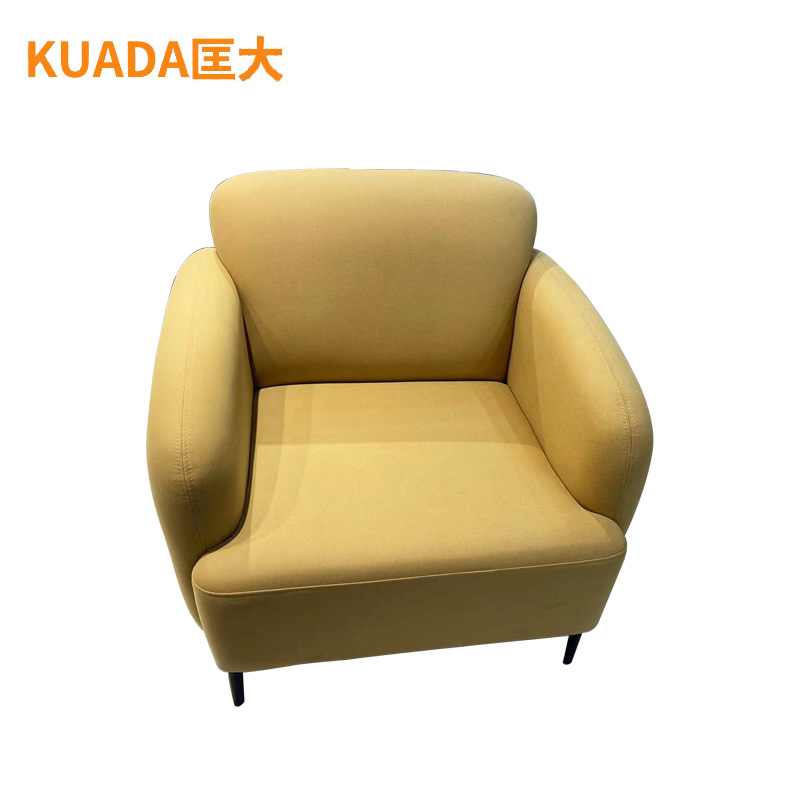 匡大 办公沙发 布艺沙发 办公室接待沙发 单人位 KDT653高清大图
