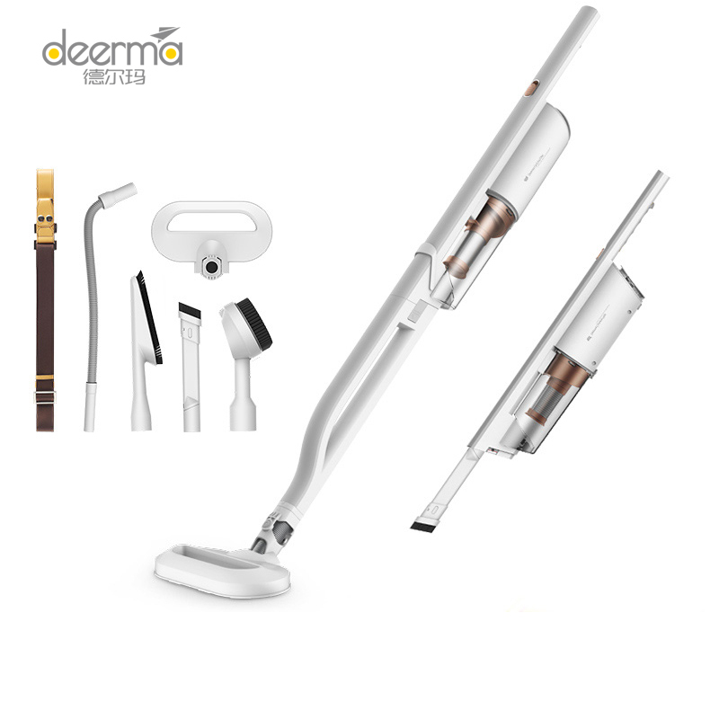 德尔玛（Deerma）吸尘器 DX800 背式吸尘器 手持/推杆/背携多用 4大刷头 6大刷法