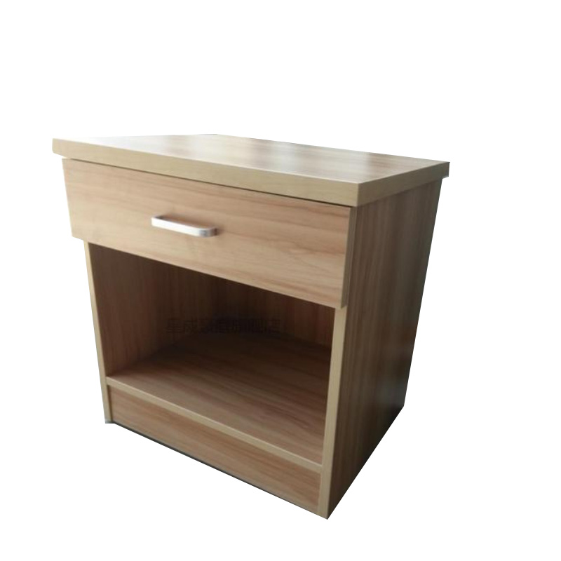 东业家具 公寓酒店招待所床头柜ZX-Y031C木质储物柜 500*400*500 个高清大图