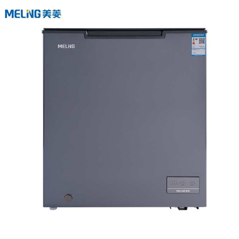 美菱(MELING)BC/BD-156DTEB 一级能效家用商用小冷柜 保鲜冷藏柜电控顶开门冰柜卧式冰箱柜 156升