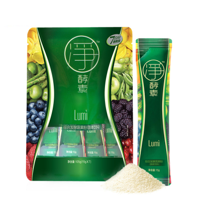Lumi 净酵素 综合发酵蔬果粉(固体饮料)15g×7袋/包 进口商品