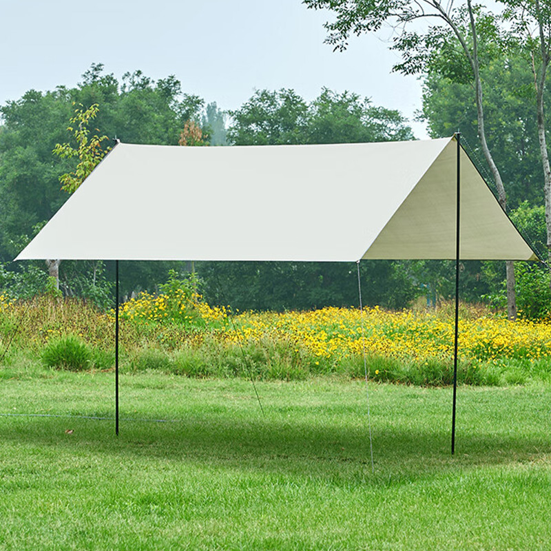 尚烤佳天幕3*3m涂银防晒体积小易携带牛津布材质风絮款LS-681高清大图