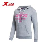特步（Xtep）女子套头卫衣冬季女款卫衣时尚上衣休闲运动女服装