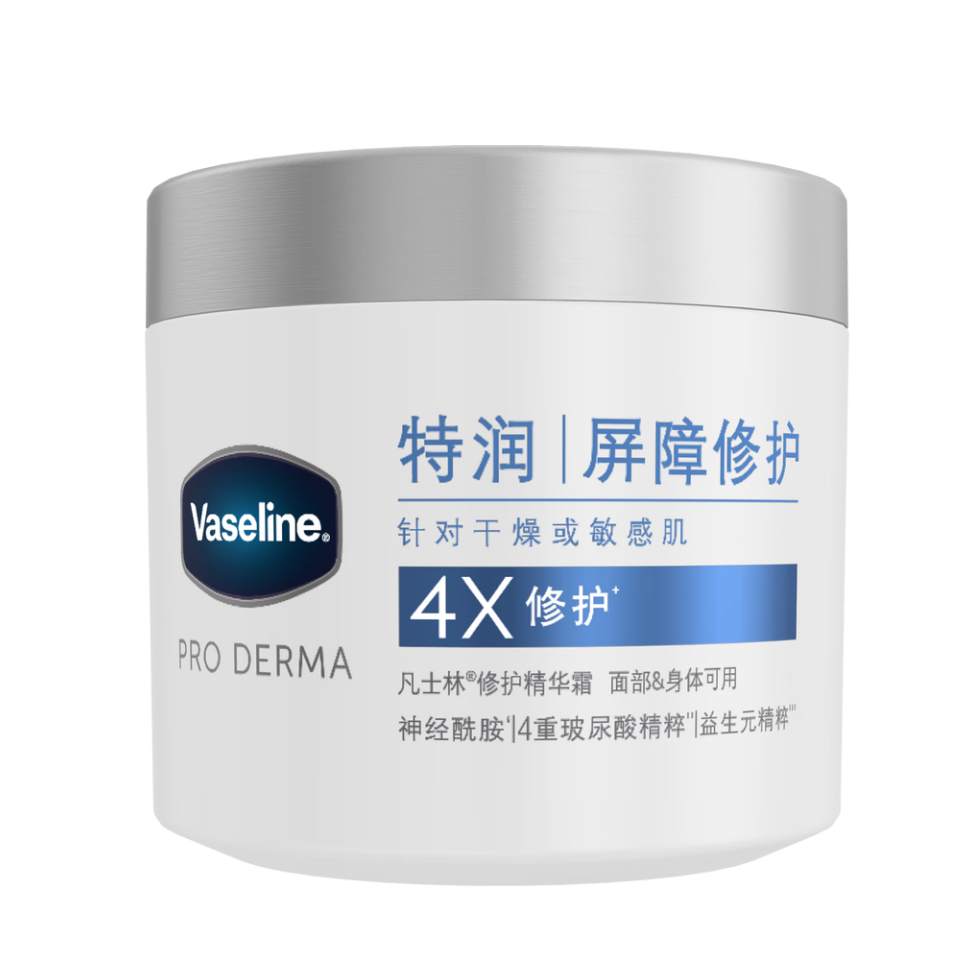 凡士林雪融霜特润保湿大白罐360g 干敏肌修护补水面霜润肤身体乳高清大图