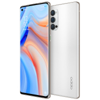 OPPO Reno4 Pro 12GB+256GB 钛空白 双模5G 65W超级闪充 超级夜景视频 7.6mm超轻薄设计 拍照游戏智能手机