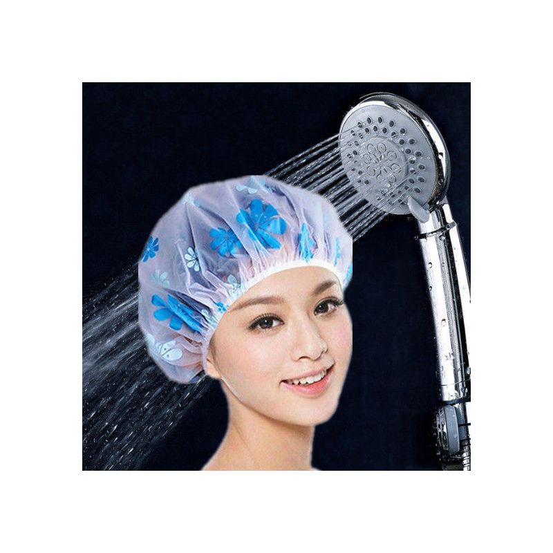 双层浴帽防水洗澡成人干发帽厨房帽子女做饭防油儿童淋浴