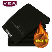 云翔四海秋冬厚款中老年男士条绒裤男宽松直筒高腰灯芯绒休闲长裤子爸爸装【2月29号发完】