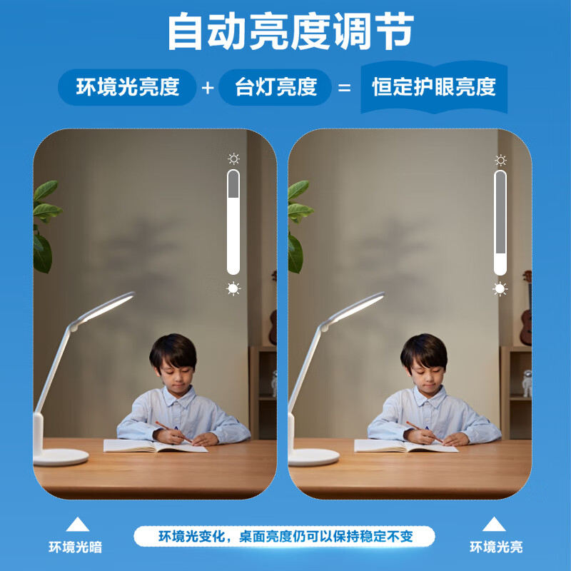 飞利浦 轩达护眼台灯 全光谱学习专用阅读灯床头灯高清大图