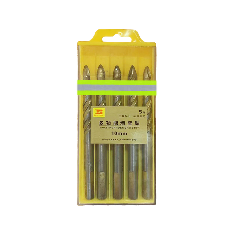 波斯(BOSI) 荧光系列多功能墙壁钻 10mm/5支 盒高清大图