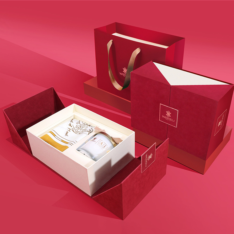 万事利新品礼盒真丝桑蚕丝双面印花中方巾香氛丝巾礼盒万物生